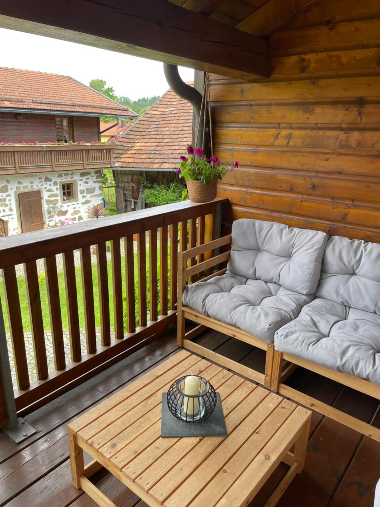 Ferienwohnung Hofleben Reiner Neukirchen vorm Wald Buitenkant foto